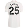 Camisola Manchester United Sancho 25 Homen Equipamento 3ª 23/24